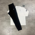 ASICS Icon Tracksuit ‘White / Black’