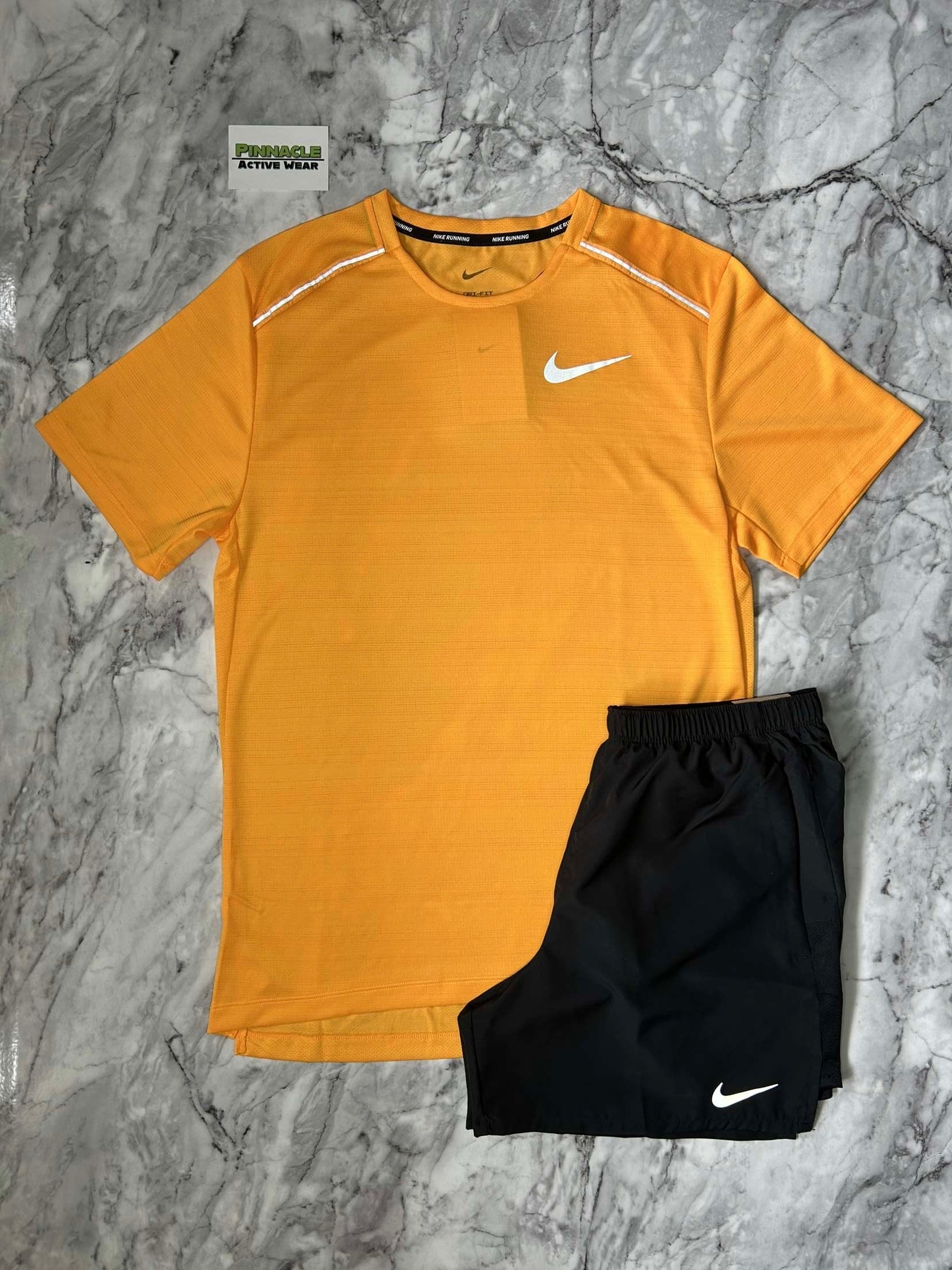 Nike Miler Set “Orange & Black”