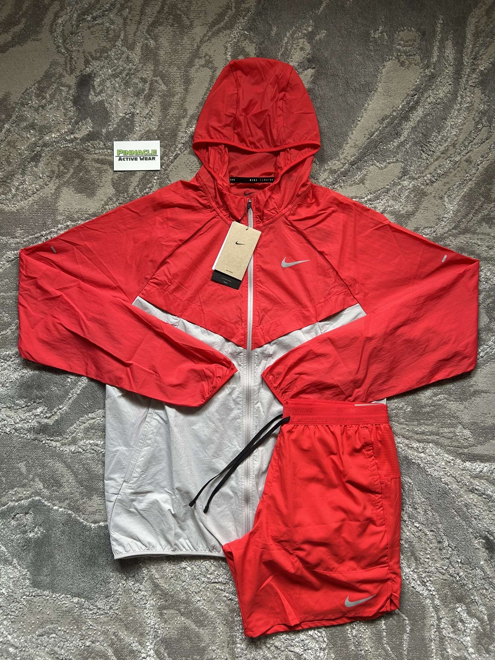 Nike 2 Piece Windrunner Set “University Red / College Grey”