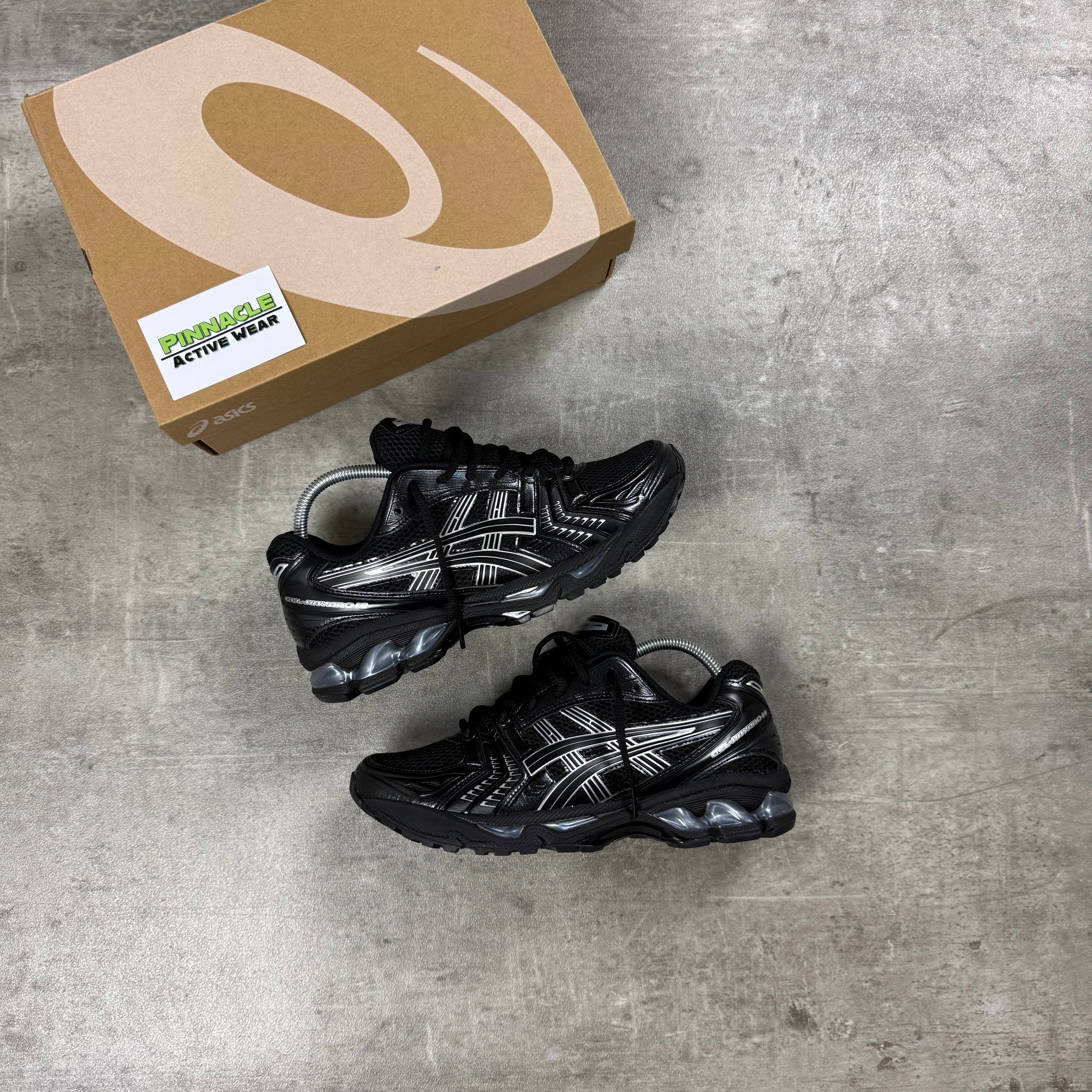 ASICS Gel Kayano 14 “Black / Pure Silver”